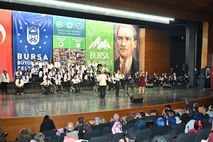 Bursa'da Engelliler Meclisi’nden ‘Bahara merhaba’ konseri