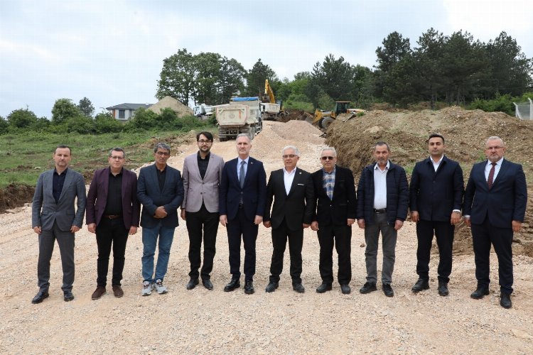 İnegöl Yeniceköy Mahallesinde yeni yollar açılıyor
